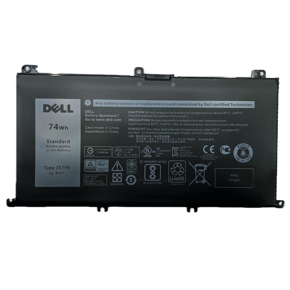 357F9.png DELL 357F9 Original Laptop Battery - Image 1