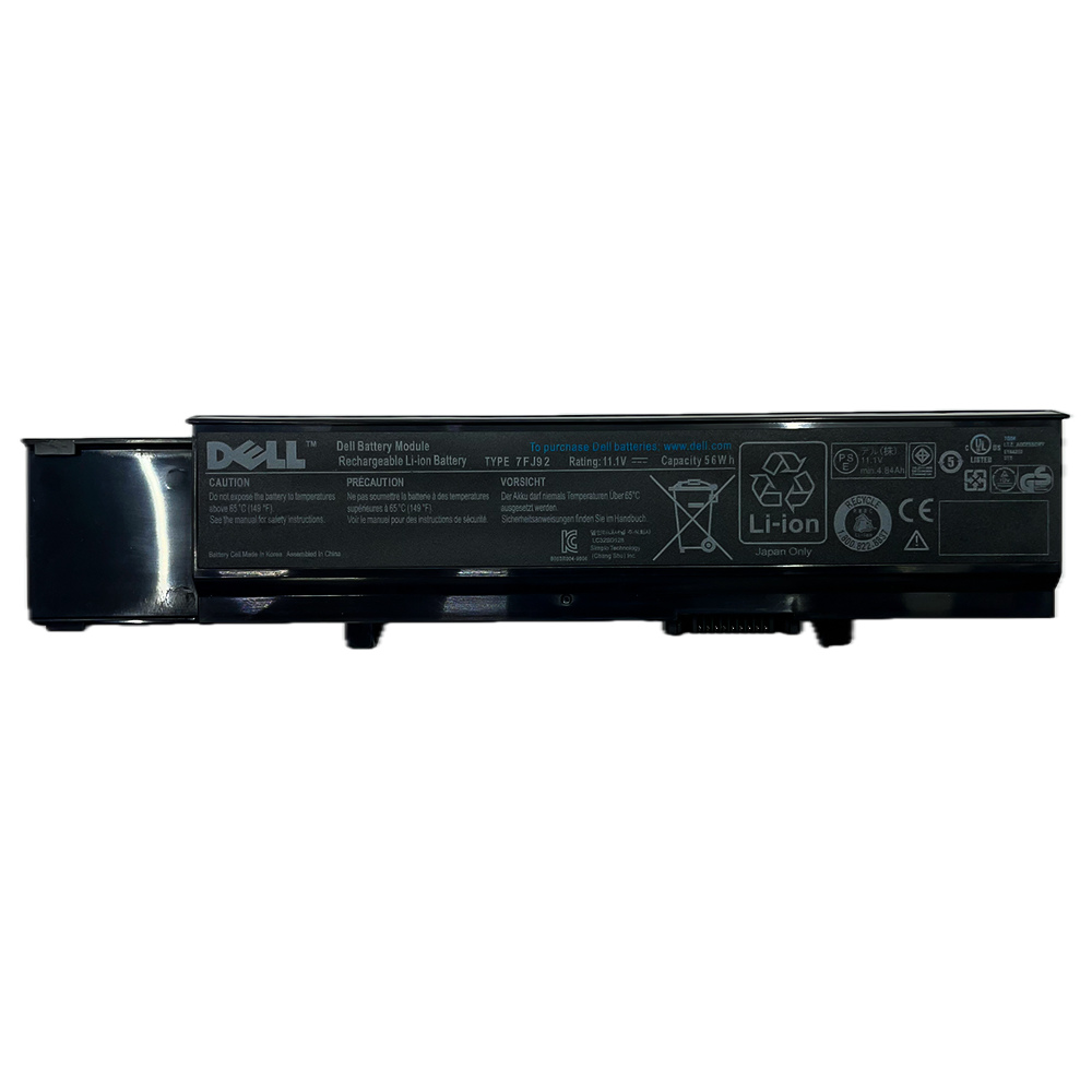 7FJ92-2.png DELL 7FJ92 Original Laptop Battery - Image 1