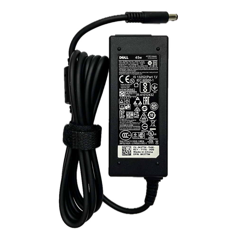 DE 19.5V2.31A 45W 4.5_3.0 Dell 45W laptop charger adapter with 4.5x3.0mm pin, 19.5V 2.31A original