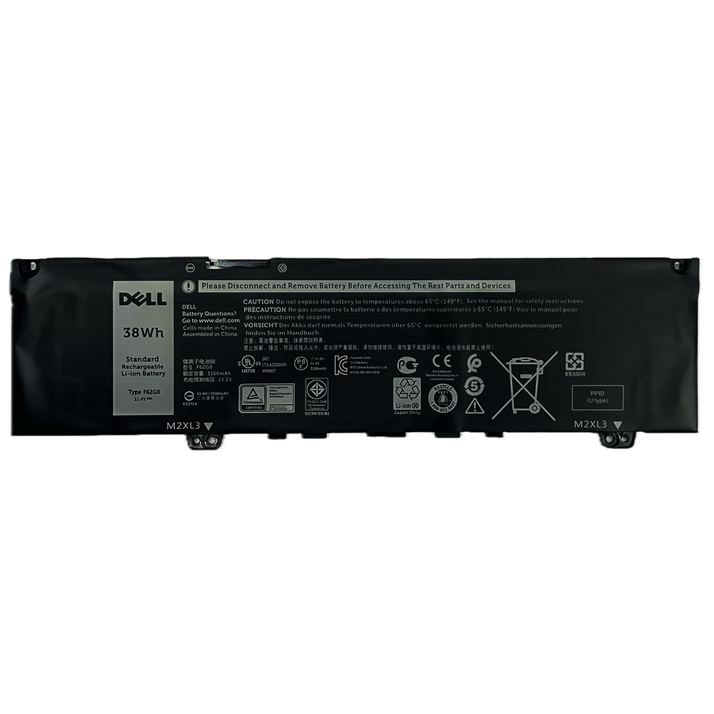 F62GO.png DELL F62G0 Original Laptop Battery - Image 1