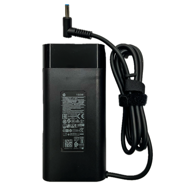 HP 150W oem laptop charger adapter with 3.0mm oval pin and 19.5V 7.7A output