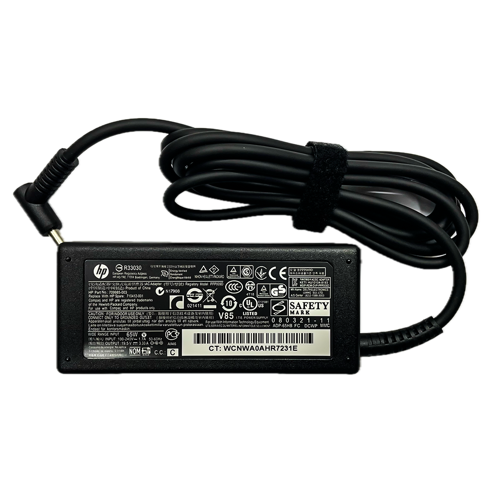 HP 19.5V3.33A 65W 4.5_3.0 HP 65W original laptop charger adapter with 3.0mm pin and 19.5V 3.33A output