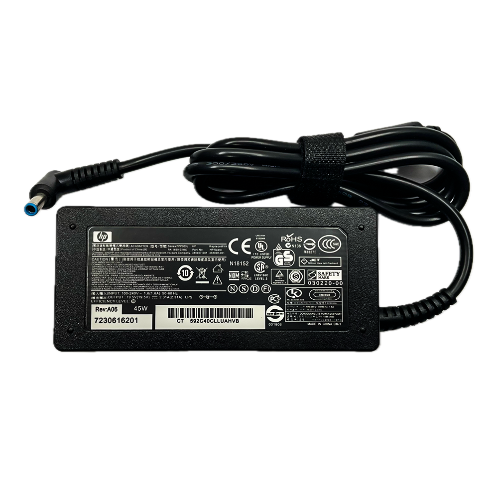 HP 45W 19.5V 2.31A_4,5_3.0MM HP 45W laptop charger adapter with 4.5x3.0mm pin, 19.5V 2.31A