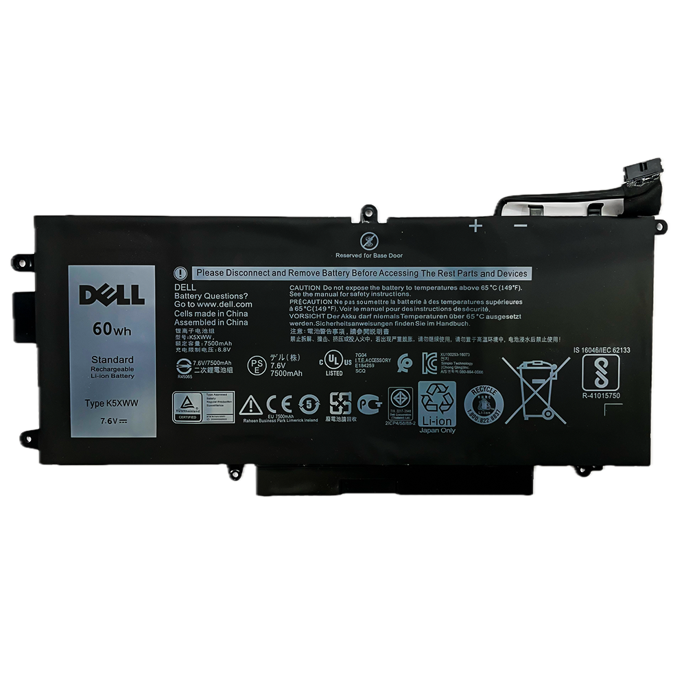 K5XWW.png DELL K5XWW Original Laptop Battery - Image 1