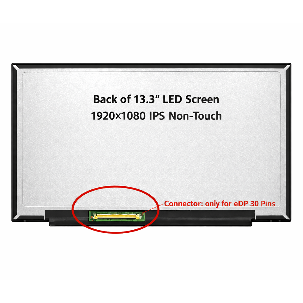 13.3 inch FHD IPS laptop LCD screen N133HCE-EN2 eDP 30 pin replacement Sri Lanka