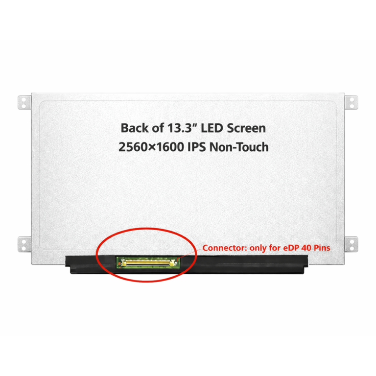 13.3 inch 2.5K WQXGA laptop LCD screen NE133QDM-N60 eDP 40 pin replacement Sri Lanka