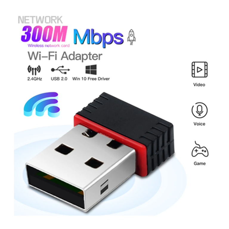 802.11N USB 2.0 Wireless Adapter 300Mbps